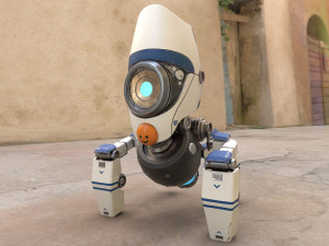 sentry bot - bullet ville 3D Model