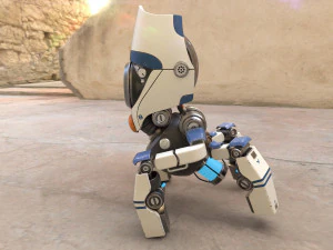 sentry bot - bullet ville 3D Model