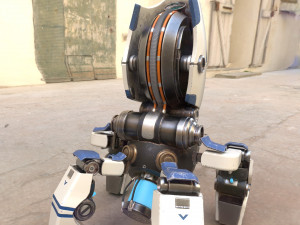 sentry bot - bullet ville 3D Model