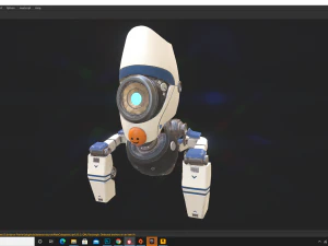 sentry bot - bullet ville 3D Model