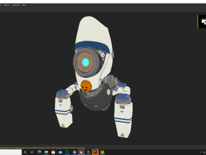sentry bot - bullet ville 3D Model