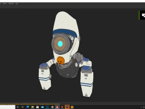 sentry bot - bullet ville 3D Model