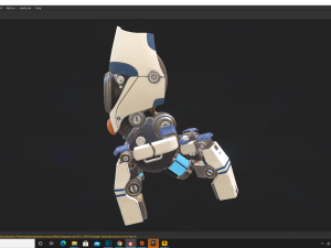 sentry bot - bullet ville 3D Model
