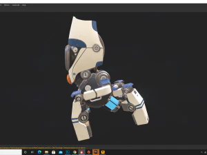 sentry bot - bullet ville 3D Model