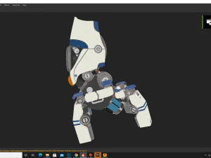 sentry bot - bullet ville 3D Model