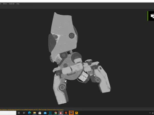 sentry bot - bullet ville 3D Model