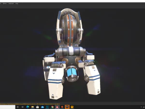 sentry bot - bullet ville 3D Model