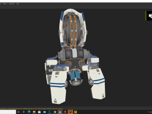 sentry bot - bullet ville 3D Model