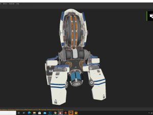 sentry bot - bullet ville 3D Model