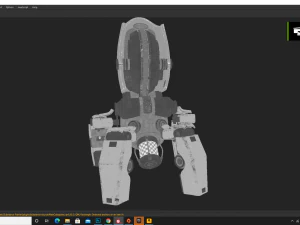 sentry bot - bullet ville 3D Model