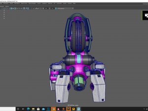 sentry bot - bullet ville 3D Model