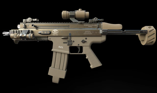 Scar l 3D Model .c4d .max .obj .3ds .fbx .stl .blend