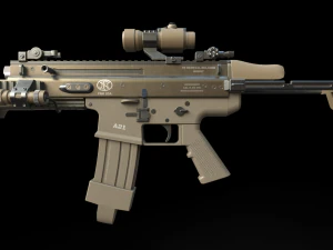Scar l 3D Model