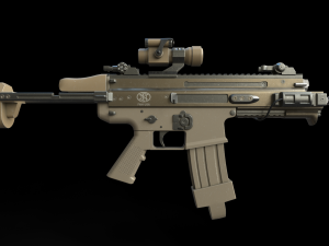 Scar l 3D 모델