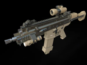 Scar l 3D Model