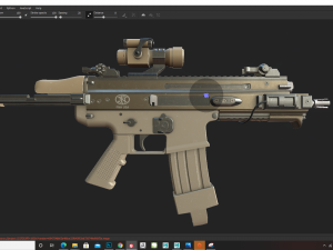 Scar l 3D 모델