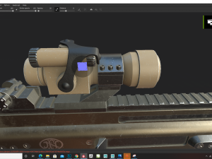 Scar l 3D 모델