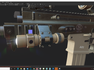 Scar l 3D 모델