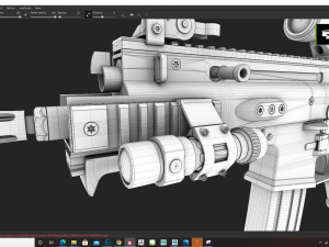 Scar l 3D 모델
