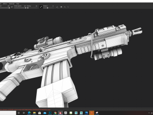 Scar l 3D 모델
