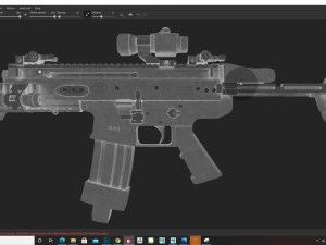 Scar l 3D 모델