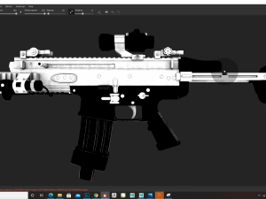 Scar l 3D 모델