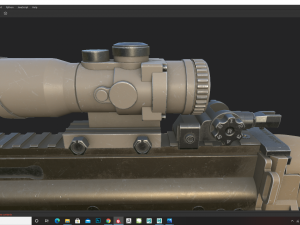 Scar l 3D 模型