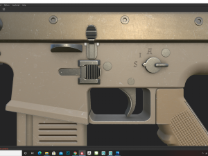 Scar l 3D 模型