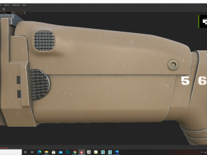Scar l 3D 模型