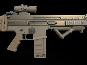 Scar l 3D 模型