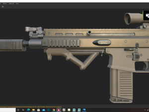 Scar l 3D 模型