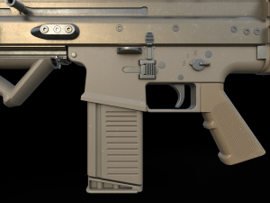 Scar l 3D 模型