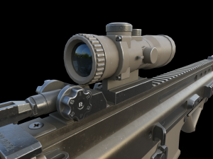 Scar l 3D 模型