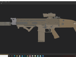 Scar l 3D 模型
