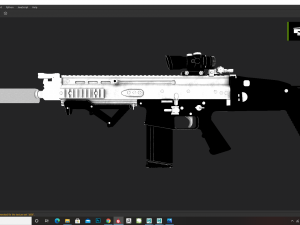 Scar l 3D 模型