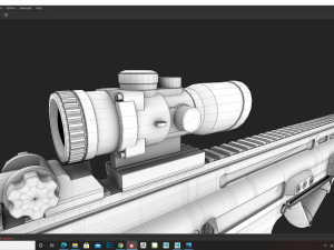 Scar l 3D 模型