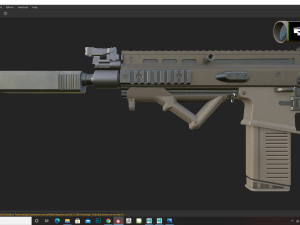 Scar l 3D 模型