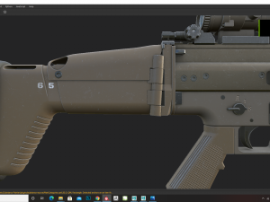 Scar l 3D 模型