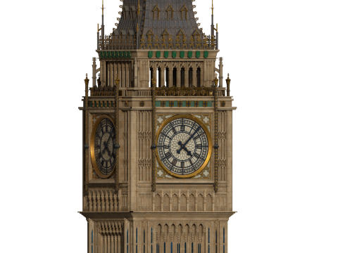 BIG BEN Modelo 3D