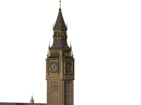 BIG BEN 3D Model