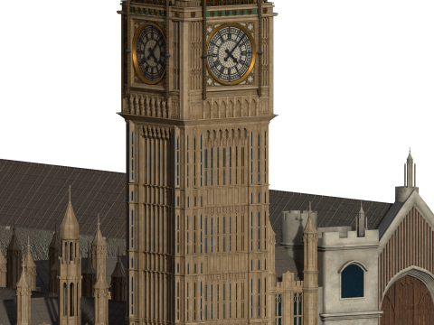 BIG BEN 3Dモデル