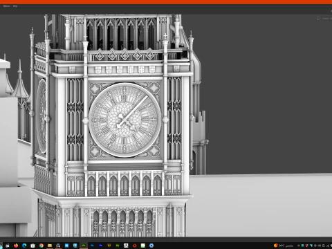 BIG BEN 3D Model