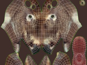 deer rigged 3D Model