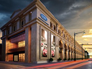 classic exterior scene 3D Model