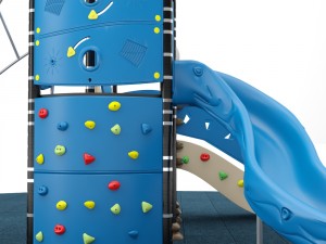 outdoor playground collection 10 piece set Model 3D