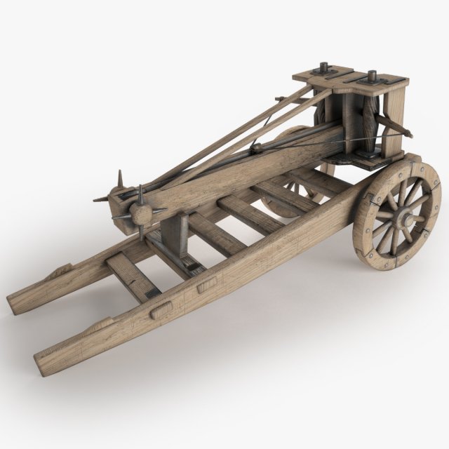 ballista 3Dモデル .c4d .max .obj .3ds .fbx .stl .blend 