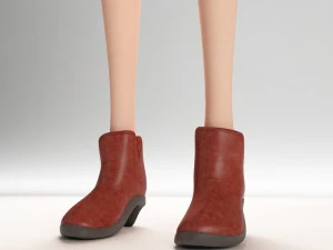 menina dos desenhos animados manipulada Modelo 3D