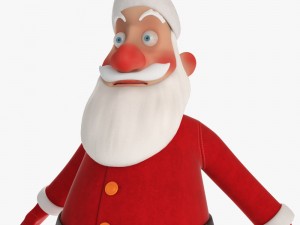 santa claus character 3D 모델
