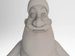 santa claus character 3D Model