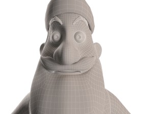 santa claus character 3D मॉडल